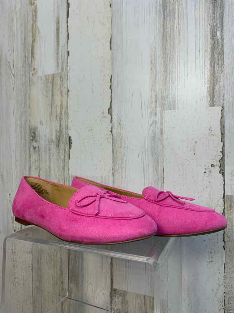 PRE-OWNED JCREW SHOES 6.5 Pink Shoes/SUEDE FLATS