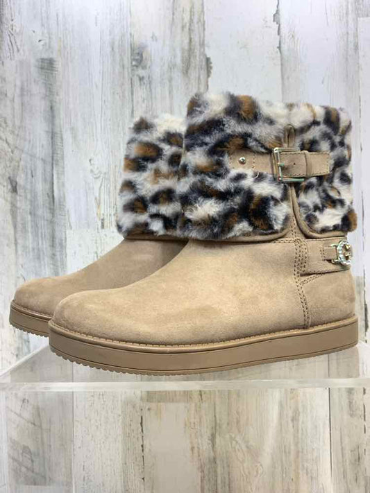 NWT GBG LA SHOES Shoe Size 7 Tan CHEETAH Boots