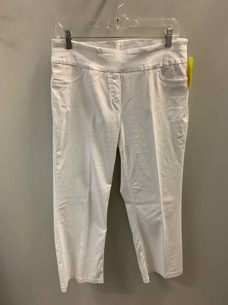 Size 14W WESTBOUND BOTTOMS White Pants