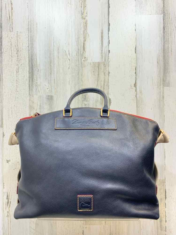NWT DOONEY &  BOURKE Navy Purse/NAVY LEATHER DOONEY & BOURKE LARGE CROSSBODY