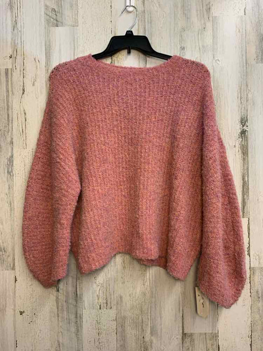 NWT ON 34TH PLUS SIZES Size 1X Pink SWEATER Sweater