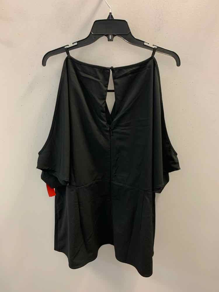 NWT CITY CHIC Tops Size L Black TOP