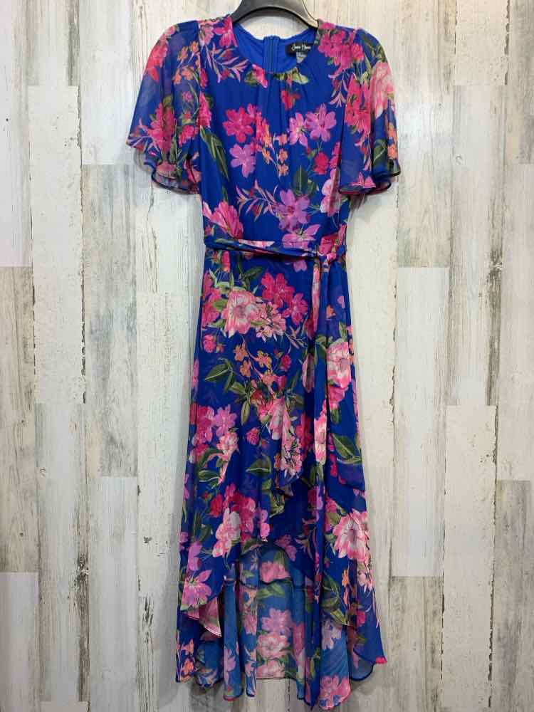 NWT JESSICA HOWARD Dresses and Skirts Size 6P BLU/PNK Flora/ HI-LOl Dress