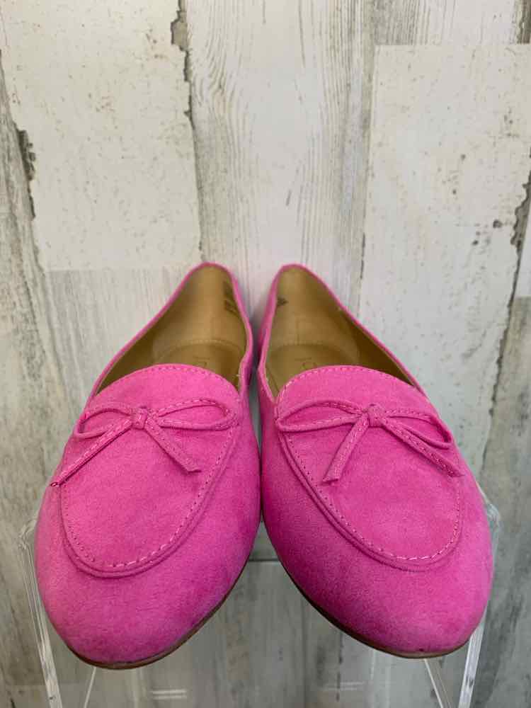 PRE-OWNED JCREW SHOES 6.5 Pink Shoes/SUEDE FLATS