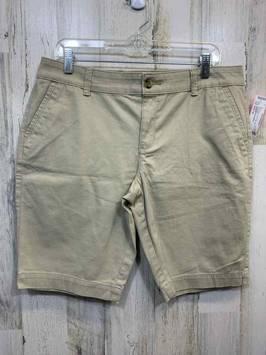 PRE-OWNED Size 12 ARIZONA BOTTOMS Tan BERMUDA Shorts/TAN BERMUDA SHORTS