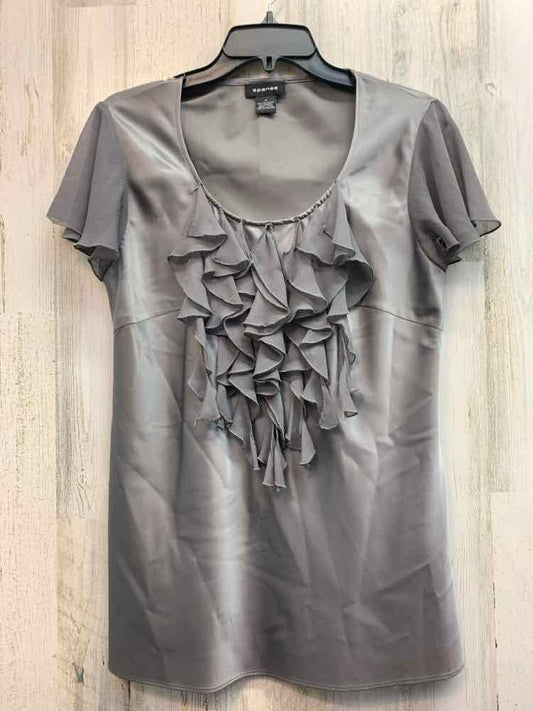 SPENSE Tops Size M Gray SHORT SLEEVES TOP