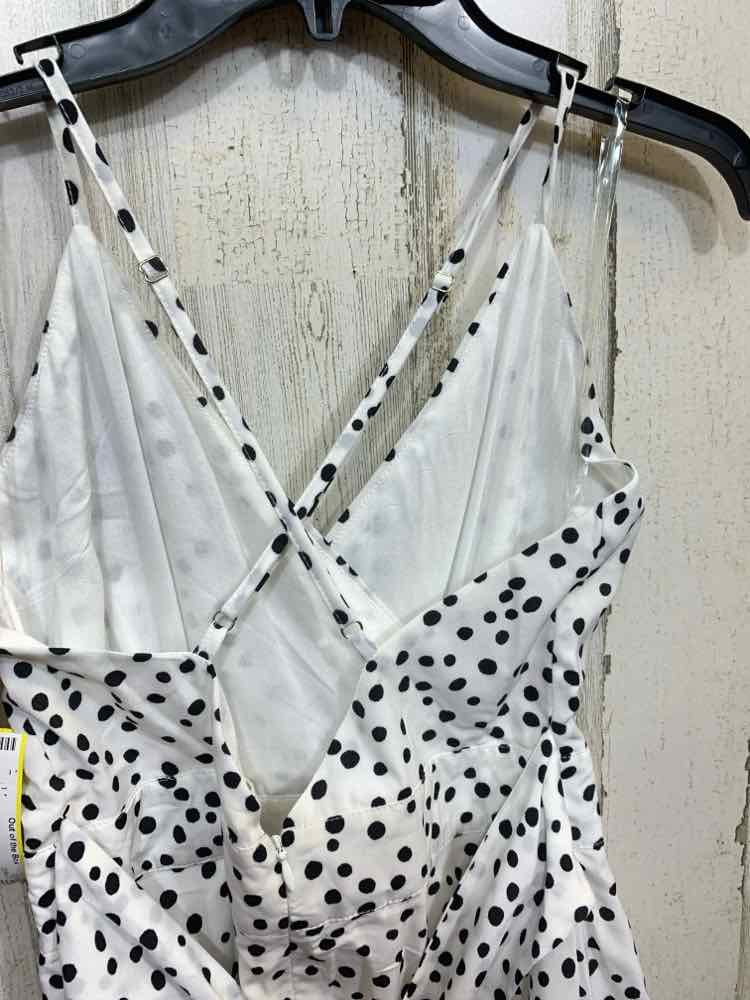 PRE-OWNED MAIN STRIP /SPAGHETTI STRAP RUFFLE HEM V-NECK MINI