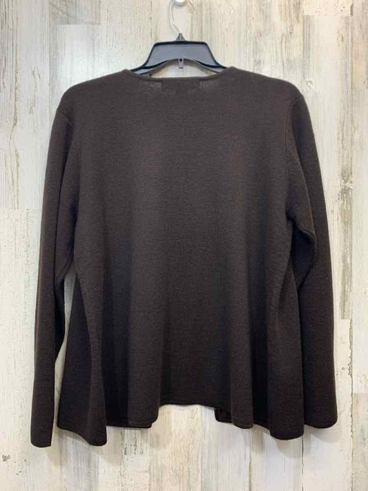 PRE-OWNED DIALOGUE JACKETS / COATS Size L DARK BRN JACKET Jacket/DARK BROWN BUTT