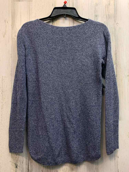 TALBOTS Tops Size MP HEATHER BLUE SWEATER Sweater