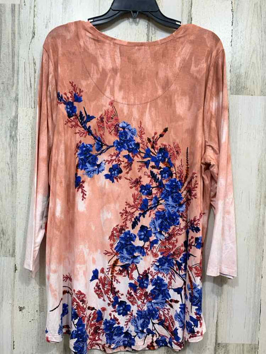 NWT JM COLLECTION/3/4 SLEEVE SCOOP NECK