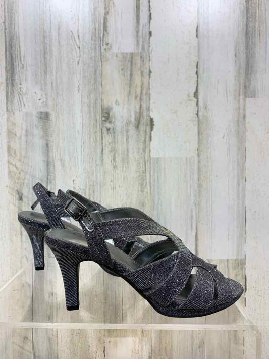 NWT KAREN SCOTT SHOES Shoe Size 6.5 Silver SPARKLES SLING BACK Shoes/SILVER SPAR