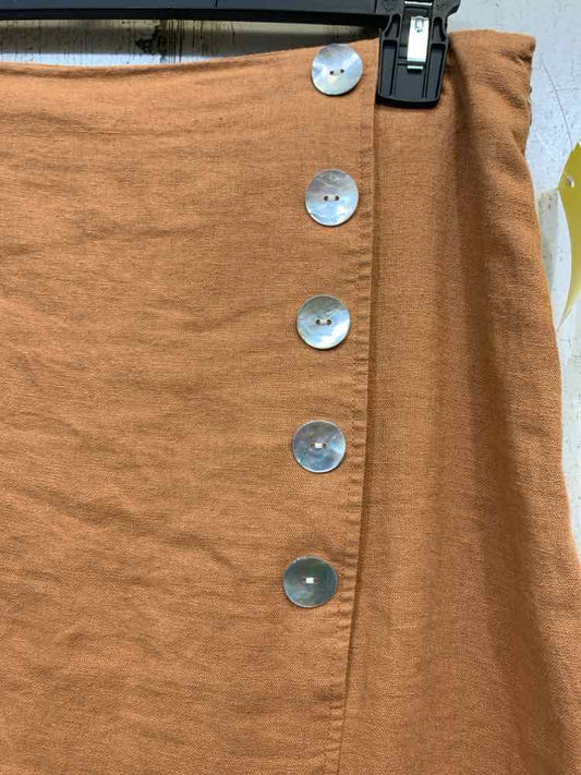 PRE-OWNED MARC NEW YORK M Dresses and Skirts Camel Solid Pencil