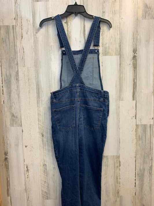 Size M CELEBRITY PINK BOTTOMS Blue Denim OVERALLS Overalls