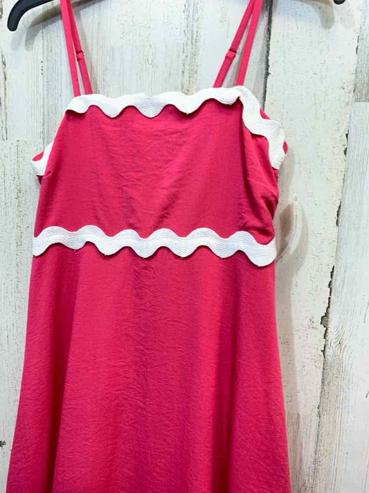 PRE-OWNED MONTEAU Dresses  Size S Blue Floral FLUTTER SLEEVES  Dress