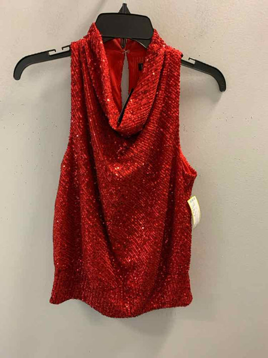 NWT INC Tops Size M Red SLEEVELESS TOP