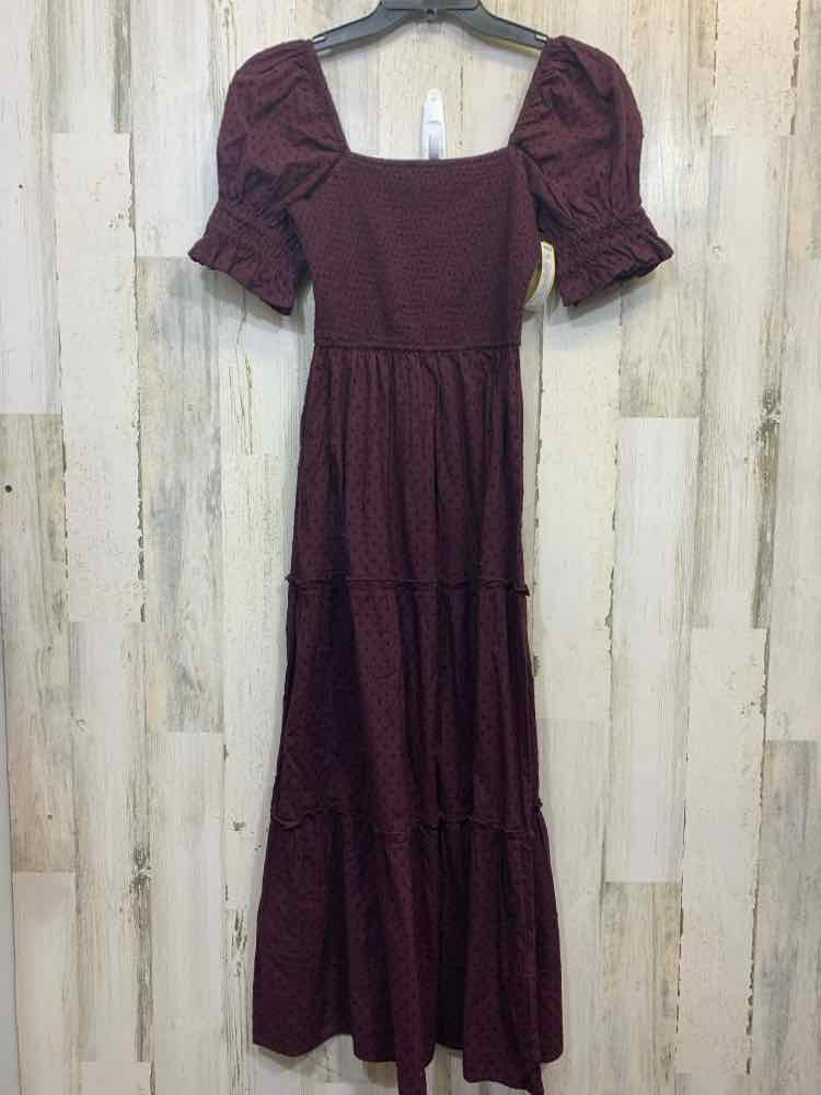 NWT AND NOW THIS Dresses and Skirts Size 1X WINE SHORTSLEEVE Dress