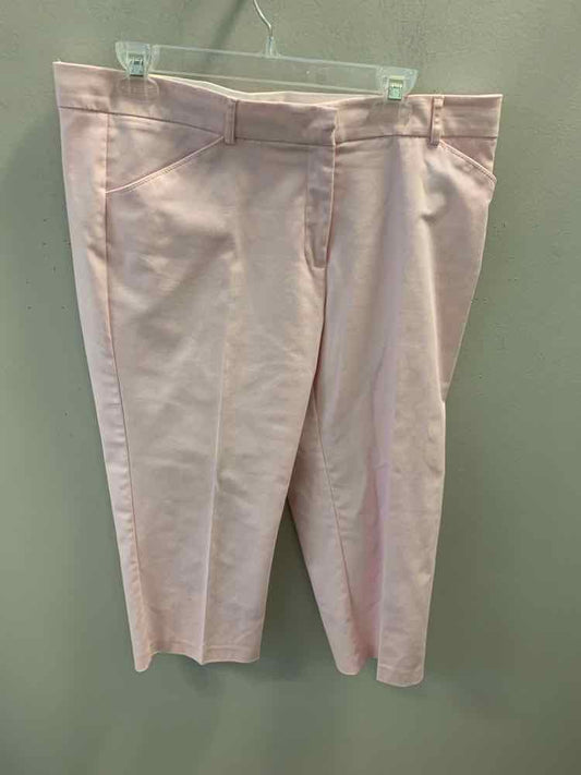 Size 14 ZAC&RACHEL BOTTOMS Pink CAPRI