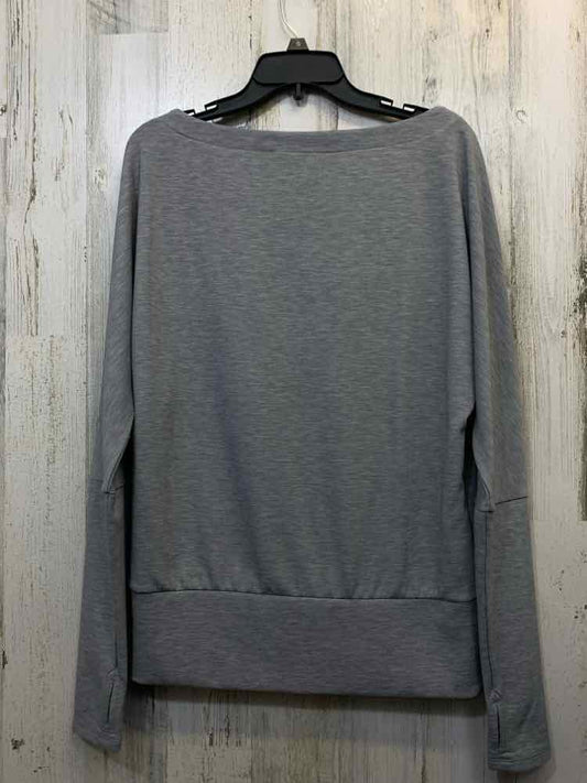 WHITE/BLACK MARKET Tops Size S Gray SPACE DYE LONG SLEEVES TOP