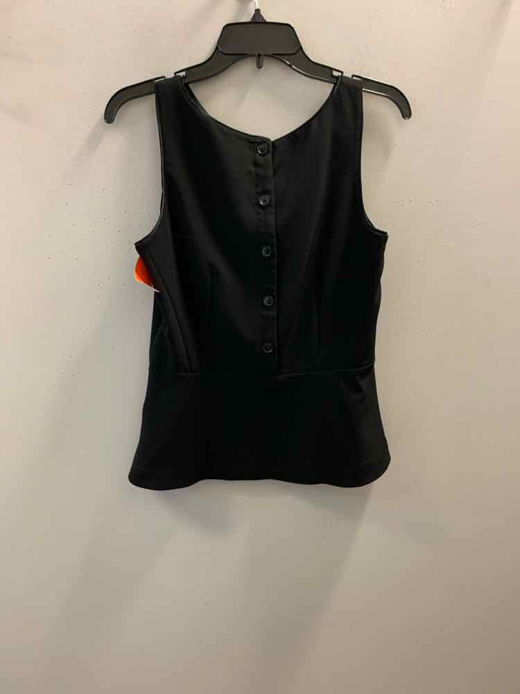 WHITE HOUSE/BLACK MARKET Tops Size 8 Black SLEEVELESS TOP