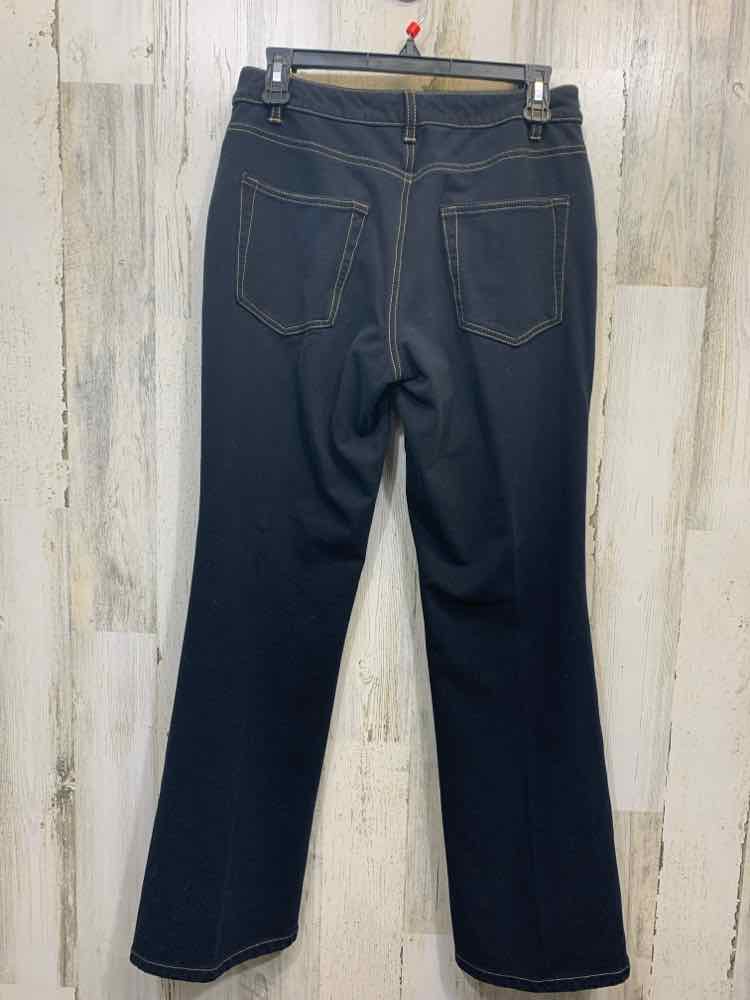 PRE-OWNED Size 8P COLDWATER CREEK BOTTOMS DARK BLUE DENIM BOOT CUT Jeans/STRETCH