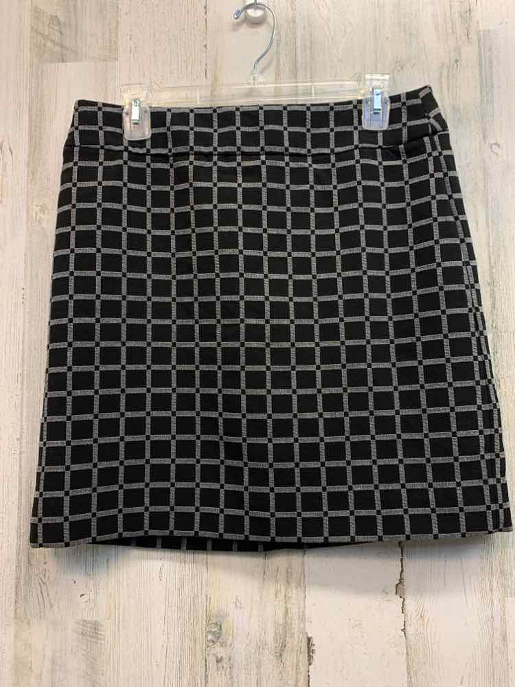 LOFT Dresses and Skirts Size 8 BLK/GRAY Checkered MINI Skirt