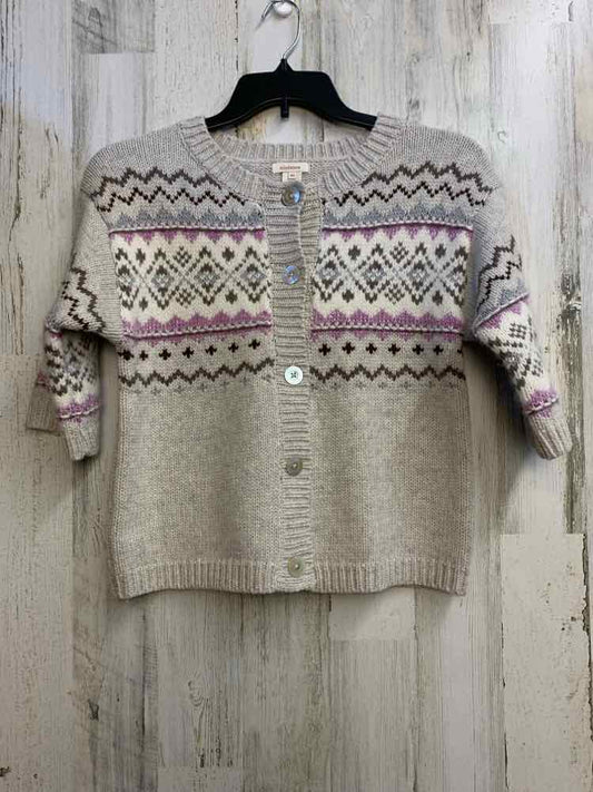 SUNDANCE Tops Size XS GRAY/LAVENDER CARDIGAN Cardigan