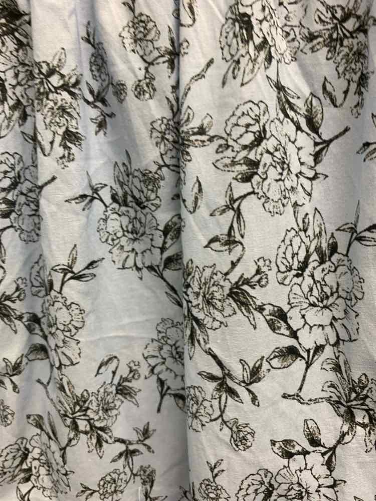NWT UMGEE Dresses and Skirts Size S BLUE/BLACK Floral TIERED Dress/BLUE/BLACK FL