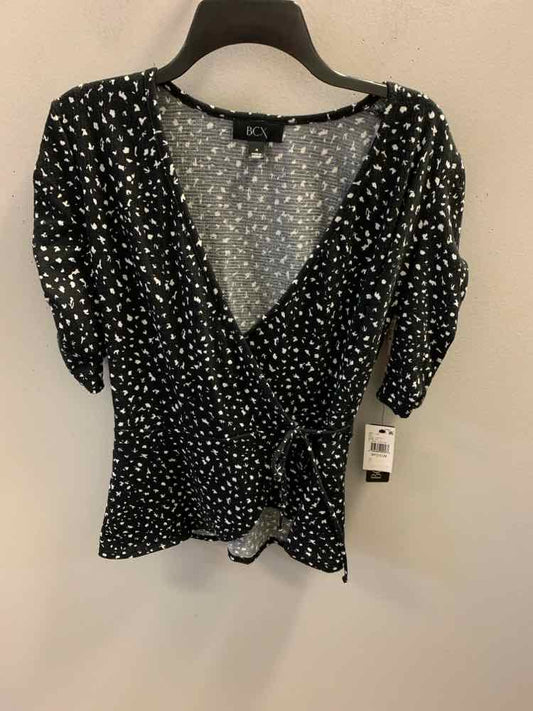 Size M BCX BLK/WHT TOP