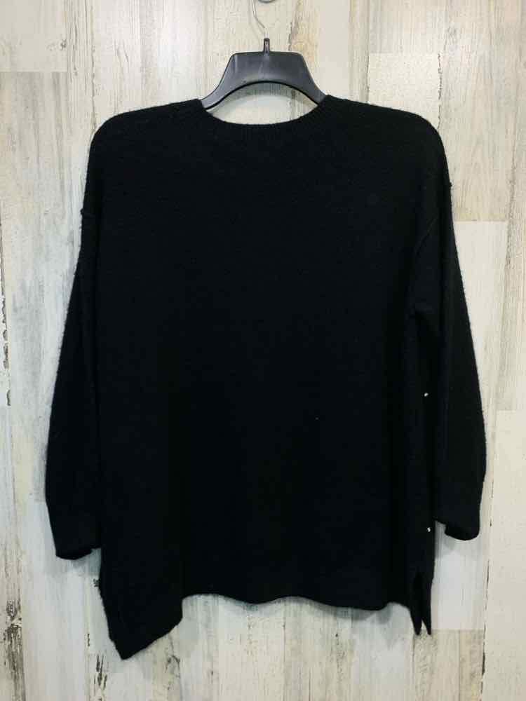 NWT VINCE CAMUTO Size 1X PLUS SIZES Black LONG SLEEVES SWEATER