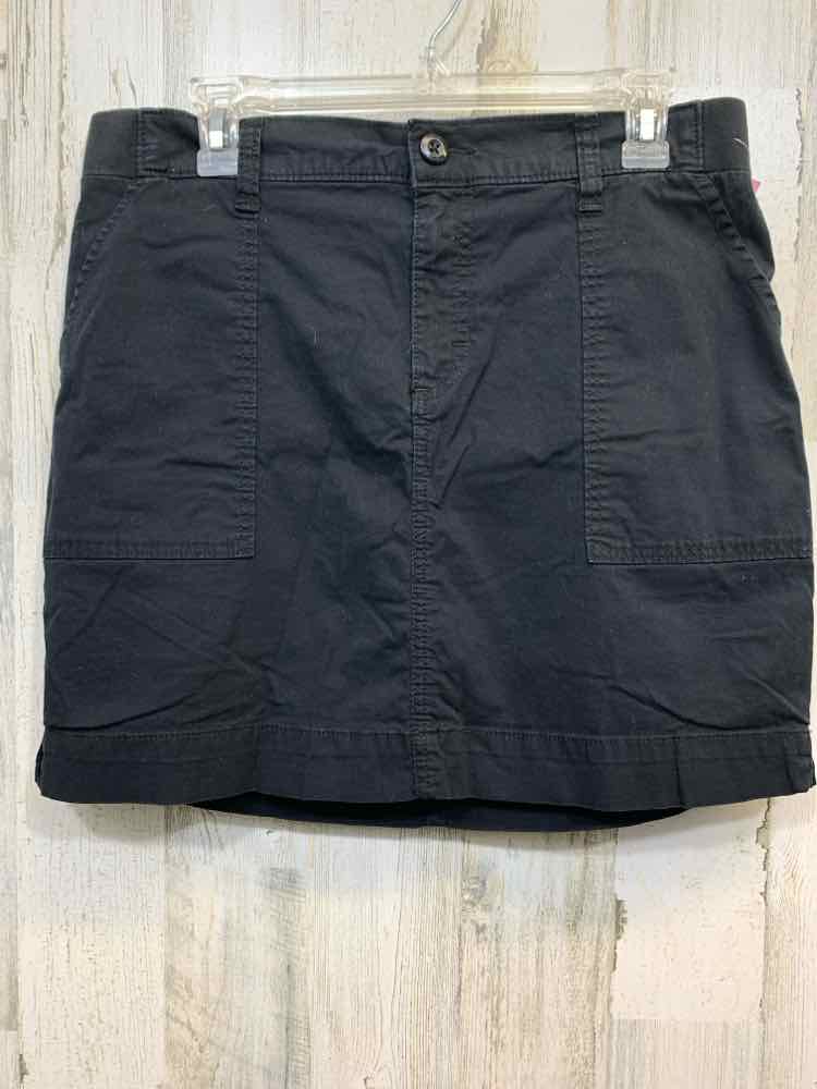 PRE-OWNED Size 12 LEE BOTTOMS Black SKORT Shorts