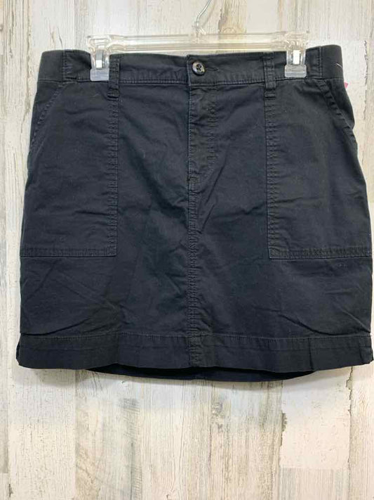 PRE-OWNED Size 12 LEE BOTTOMS Black SKORT Shorts
