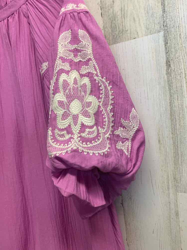 NWT UMGEE Dresses and Skirts Size S LAVENDER/WHITE Embroidered SUNDRESS Dress/LA