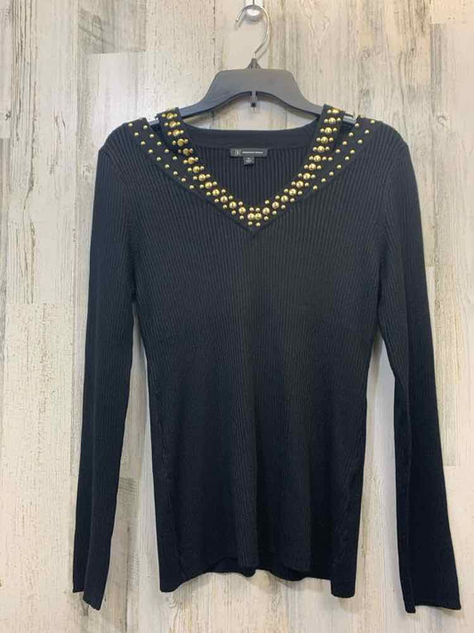 INC Tops Size XL BLK/GOLD SWEATER Sweater