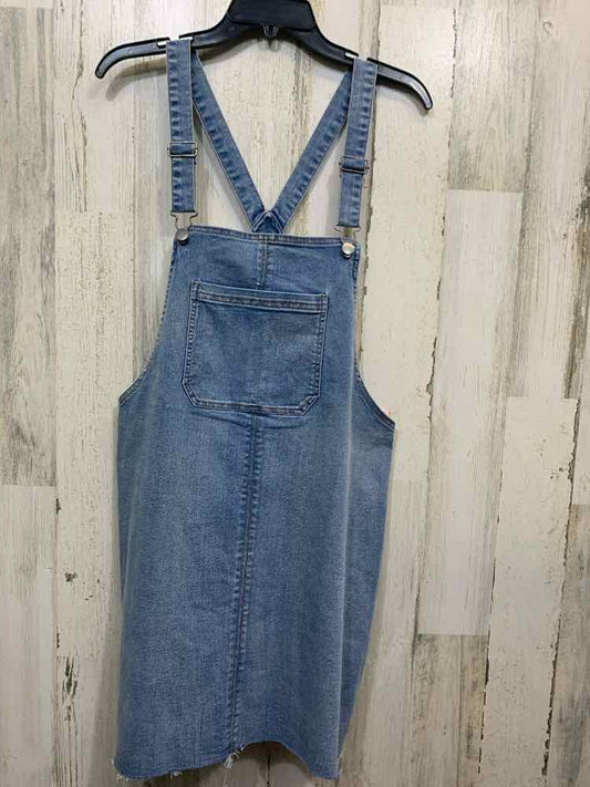 NWT WILD FABLE Dresses and Skirts Size L Denim OVERALLS Dress