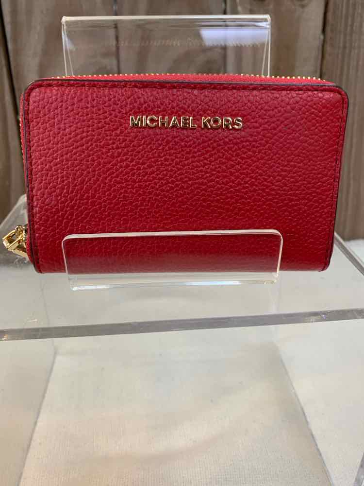 NWT MICHAEL KORS Designer Handbags Red Purse
