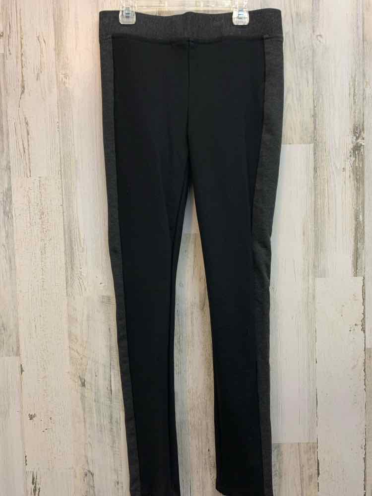 Size 4 NYDJ BOTTOMS BLK/GRAY LEGGINGS LEGGINGS