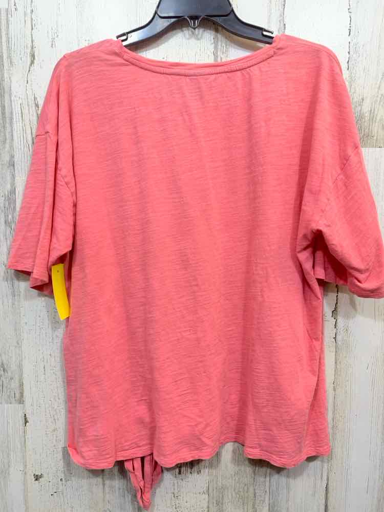PRE-OWNED CHICO'S/FRONT TIE SHORT SLEEVE