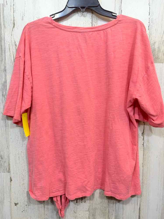 PRE-OWNED CHICO'S/FRONT TIE SHORT SLEEVE
