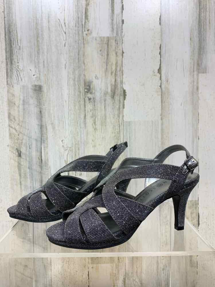 NWT KAREN SCOTT SHOES Shoe Size 6.5 Silver SPARKLES SLING BACK Shoes/SILVER SPAR