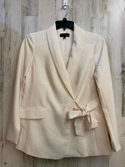 TALBOTS Tops Size 8 Cream JACKET Jacket