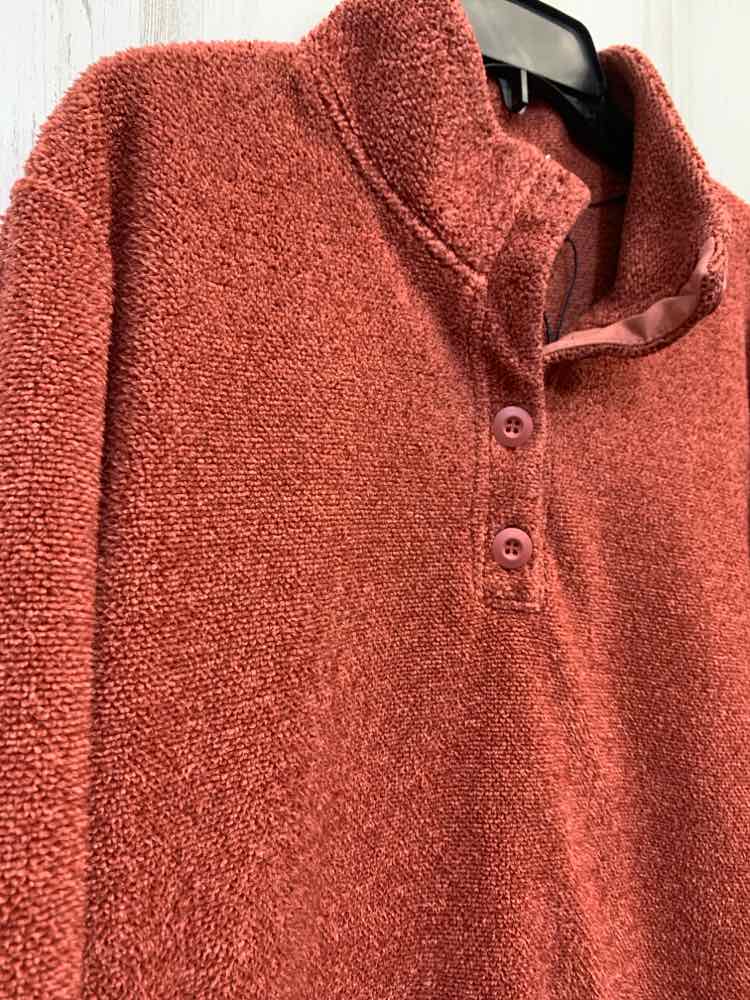 PRE-OWNED EDDIE BAUER JACKETS / COATS Size XL BRICK PULL OVER Jacket/BRICK COLOR