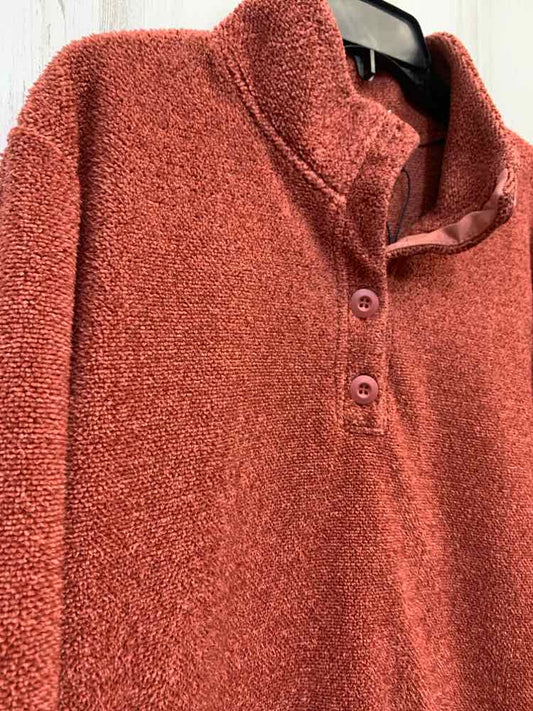 PRE-OWNED EDDIE BAUER JACKETS / COATS Size XL BRICK PULL OVER Jacket/BRICK COLOR