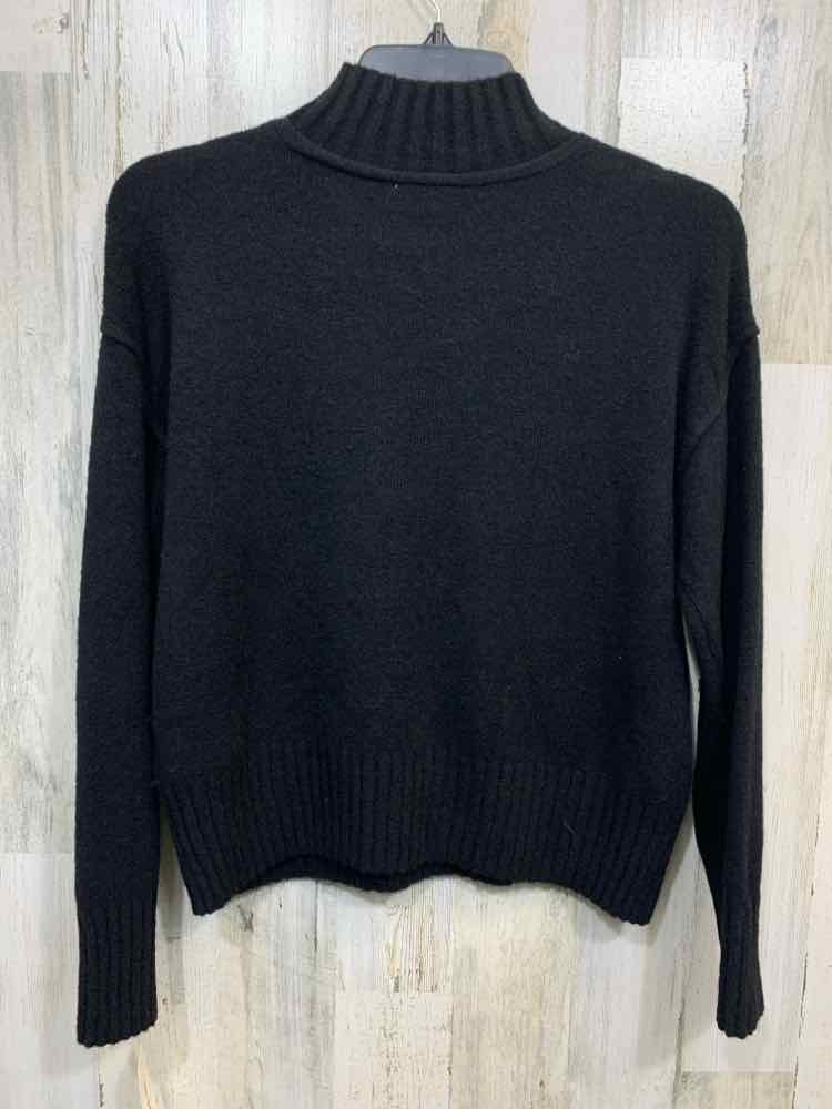 NWT ON 34TH SizeSL Tops Black LONG SLEEVES MOCK NECK SWEATER