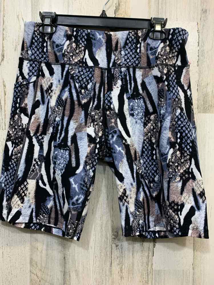 PRE-OWNED Size XXL CALVIN KLEIN BOTTOMS BLK/GRY/BLU/WHT MULTI-PATTERN Shorts