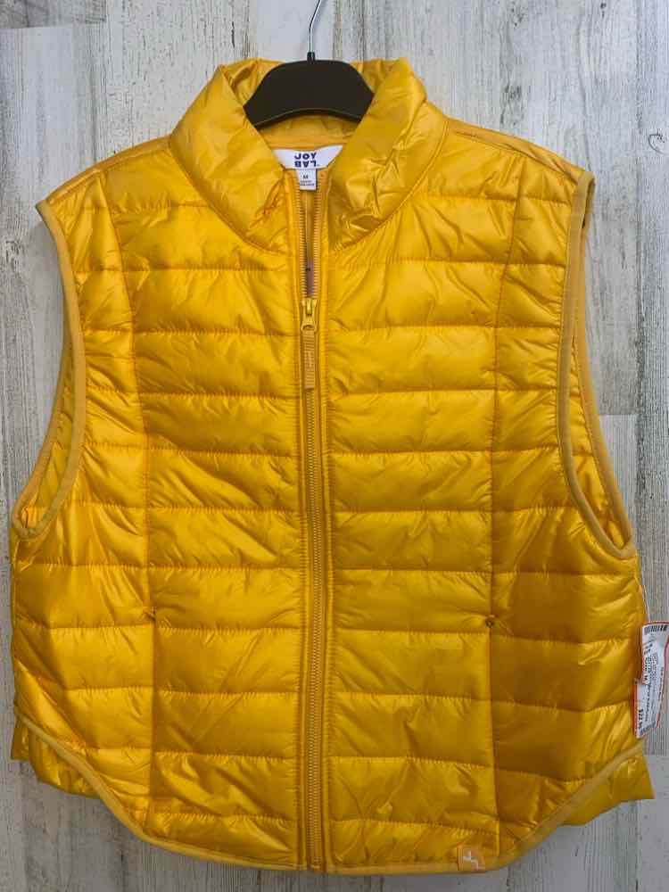 NWT JOY LAB JACKETS / COATS Size M Yellow PUFFER VEST Jacket