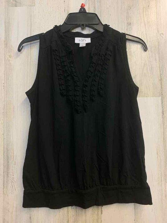 LOFT Tops Size MP Black SLEEVELESS TOP