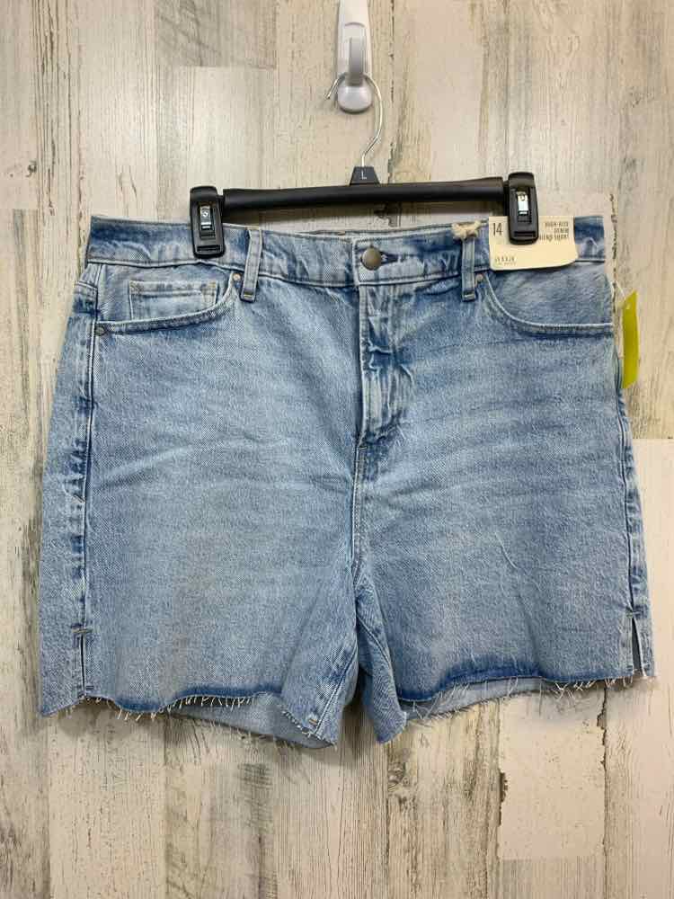 PRE-OWNED Size 14 A.N.A. BOTTOMS Blue Denim/LOOSE HEM Shorts