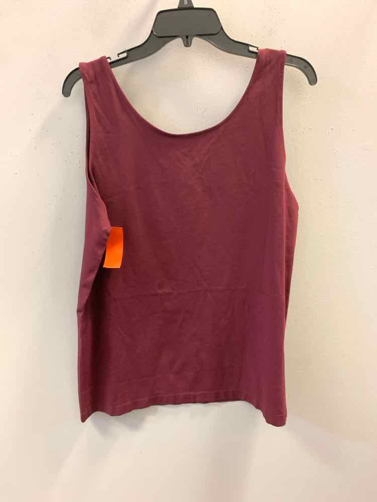 EST 1946 PLUS SIZES Size 22 BURGANDY SLEEVELESS TOP