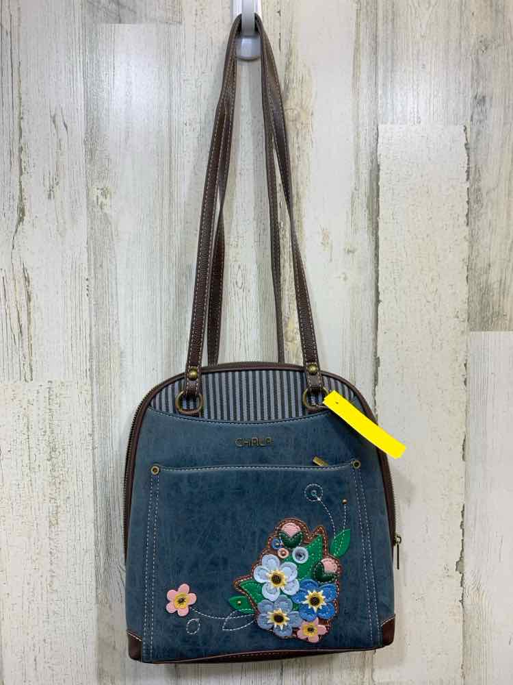 PRE-OWNED CHALA Blue Handbag