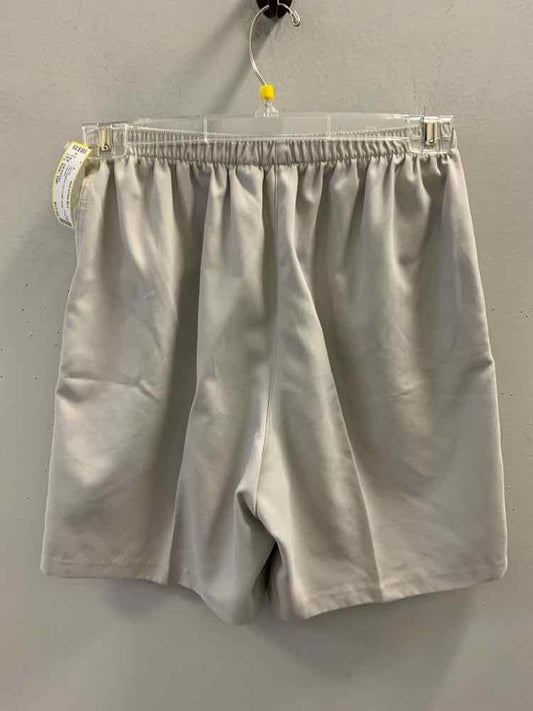 PRE-OWNED Size 10P KIM ROGERS BOTTOMS Khaki Polyester Shorts